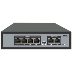 DLink DES-F1006P-FE 4+2 Port Switch(N)