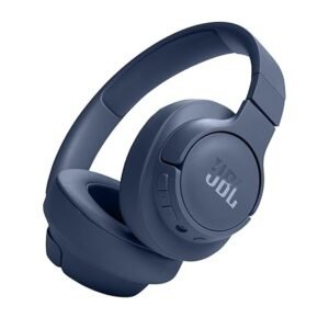 JBL T720 BT Blue Wireless Over-Ear Headphones