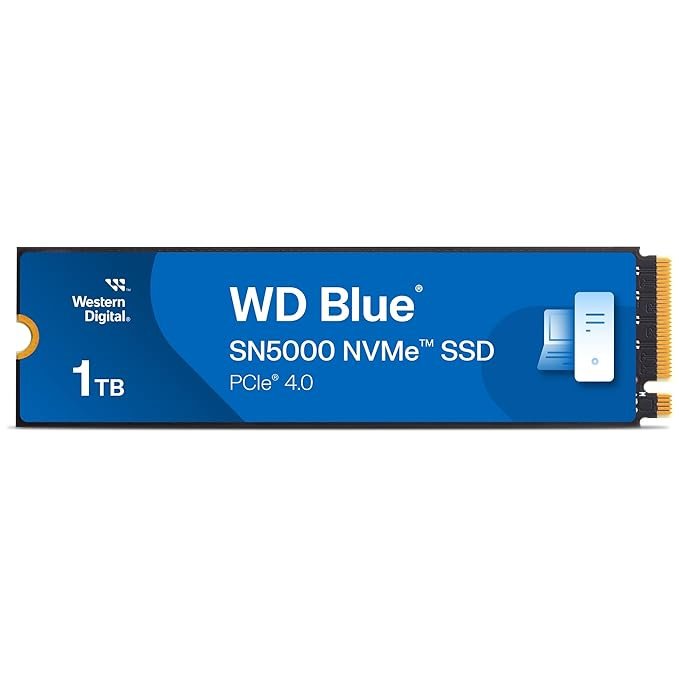 WD-1TB-SN5000-Sata-NVMe-SSD-Blue-(WDS100T4B0E)