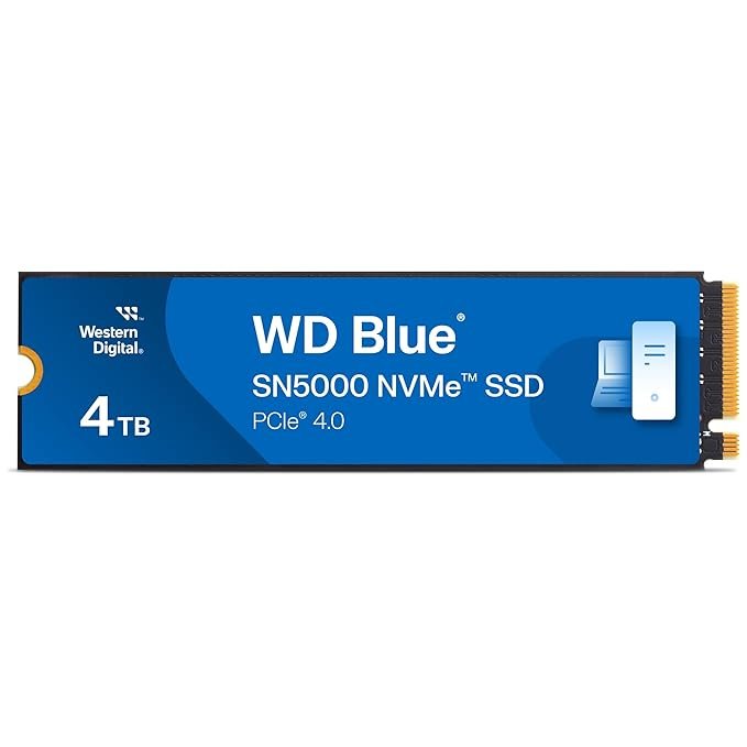 WD-4TB-SN5000-Sata-NVMe-SSD-Blue-(WDS400T4B0E)