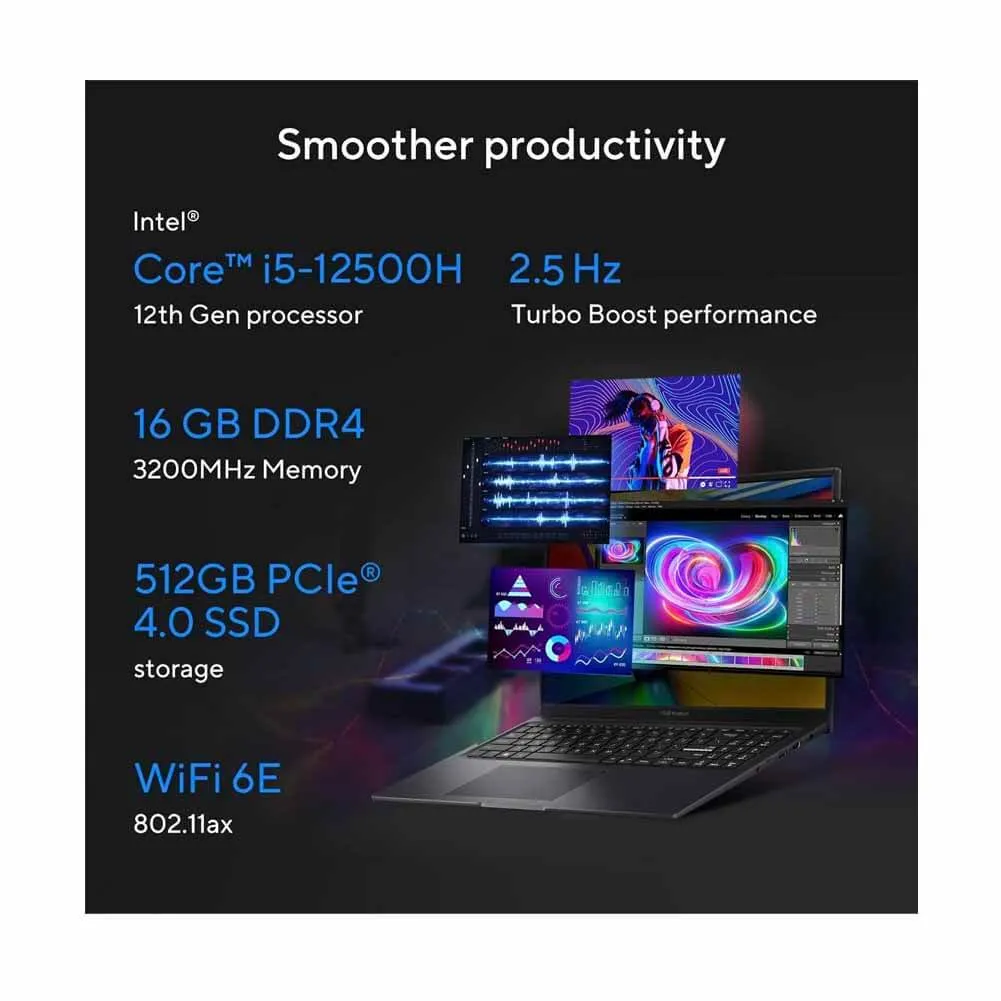 ASUS Vivobook 16X K3605ZU 16 Inch Creator Laptop RP304WS Preview-1