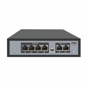 DLink DES-F1006P-FE 4+2 Port Switch(N)