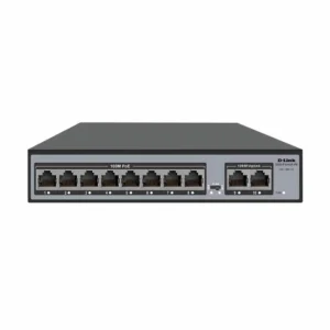 DLink DES-F1010P-FE 8+2 Port Switch