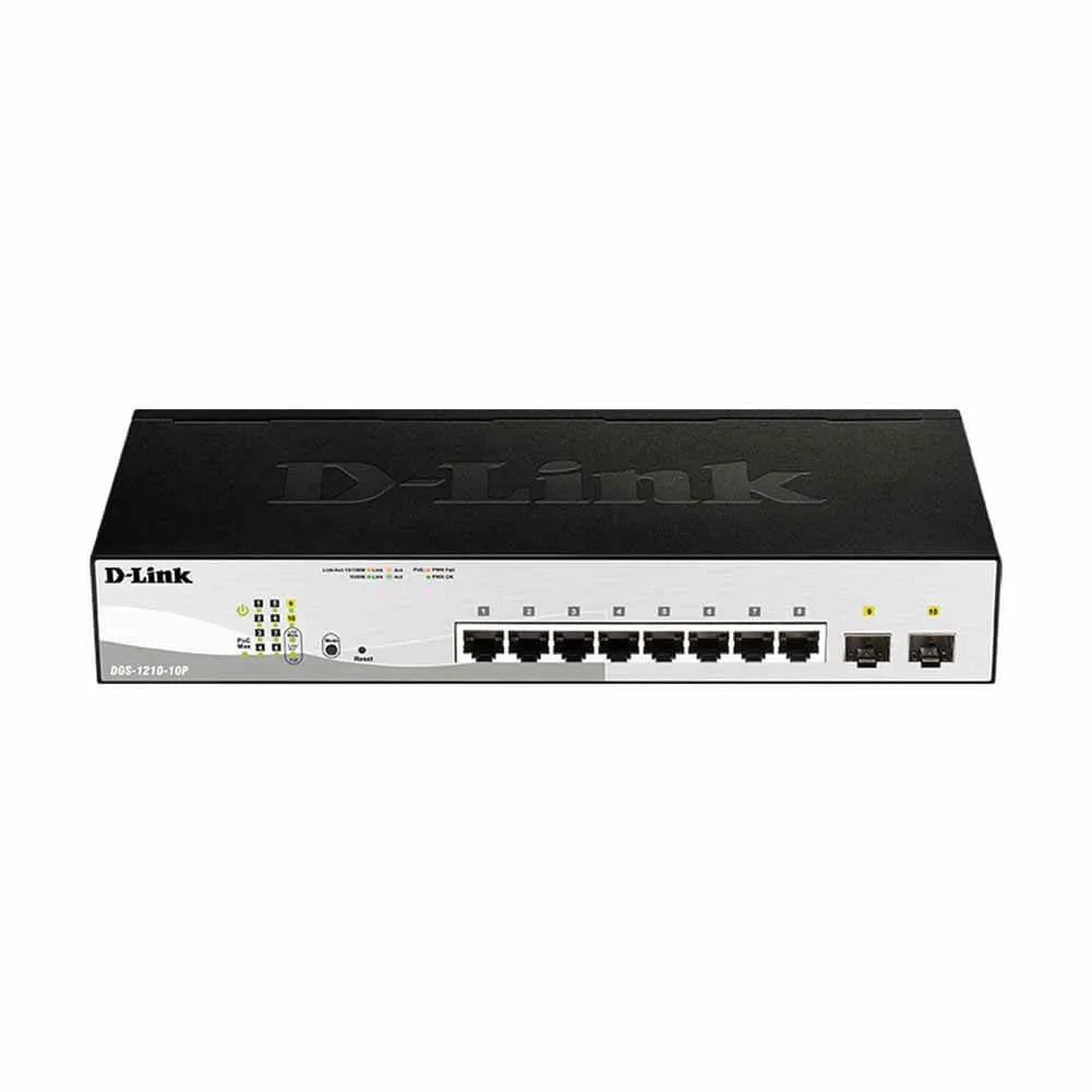 DLink DGS-1210-10P/IN 8Port Switch (N)