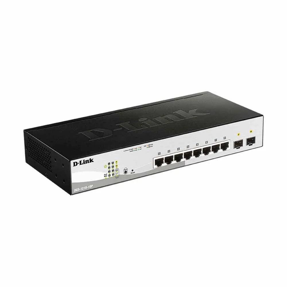 DLink DGS-1210-10P/IN 8Port Switch (N) Preview