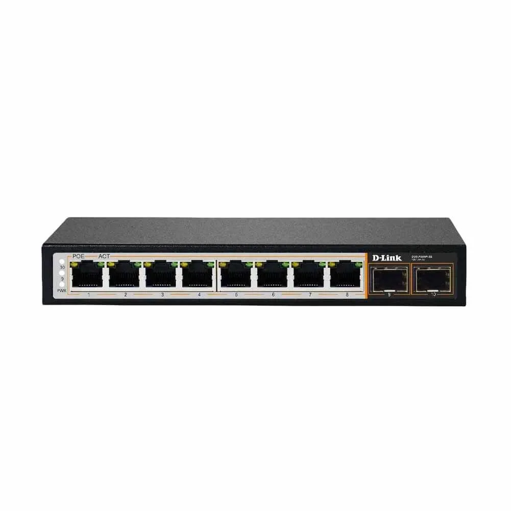 DLink DGS-F1010P-SE 2SFP PoE Switch Preview