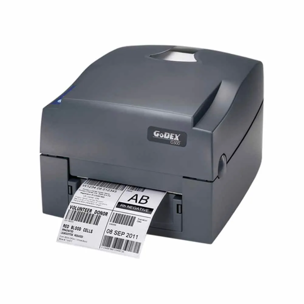 Godex G500U 203 DPI Desktop Thermal Transfer Label Printer Preview