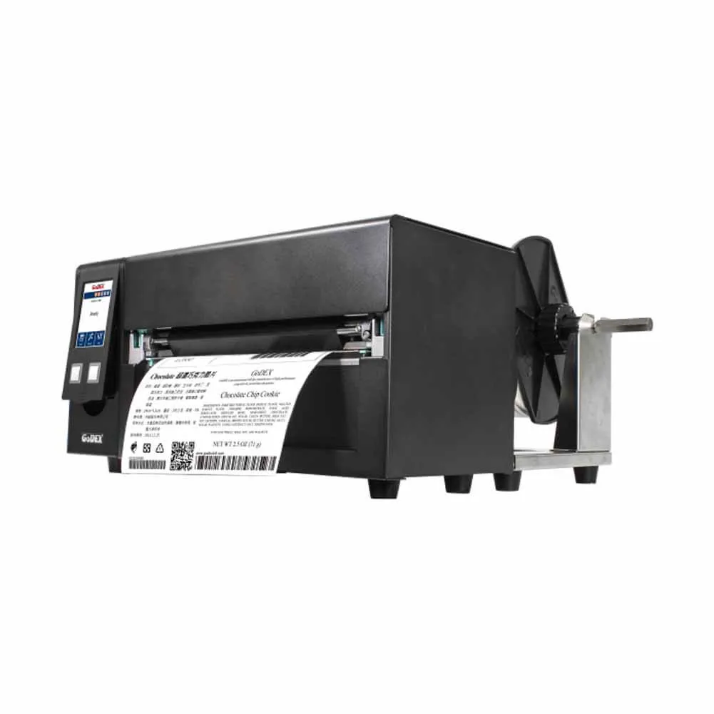 Godex HD830i+ 8-Inch Industrial Thermal Transfer Label Printer 300 DPI Preview-2