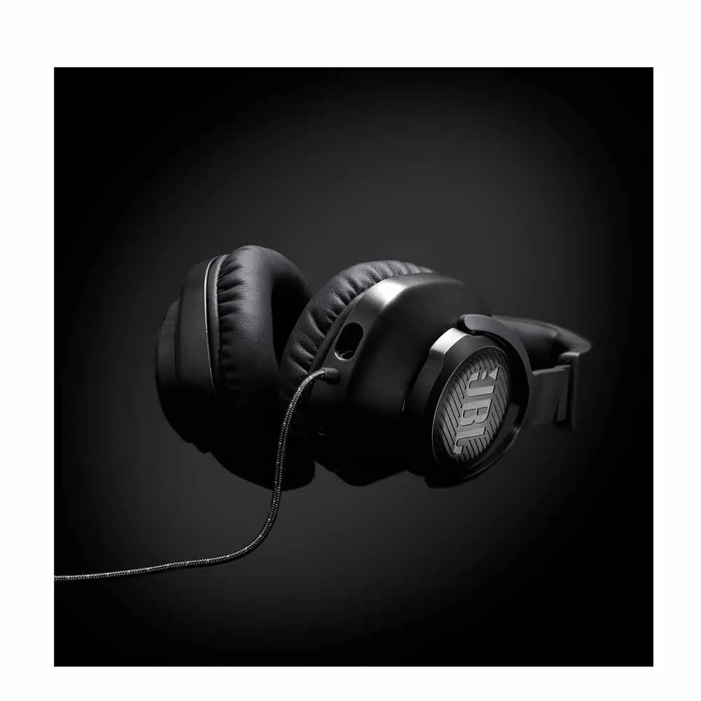 JBL Quantum 100 Over-Ear Gaming Wired Headphone (Black) Preview-3