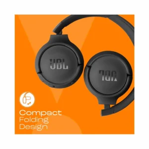 JBL Tune 520BT Wireless On-Ear Headphones (Black)