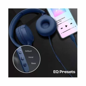 JBL Tune 520C Blue USB-C Wired Ear Headphone