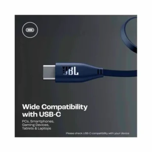 JBL Tune 520C Blue USB-C Wired Ear Headphone
