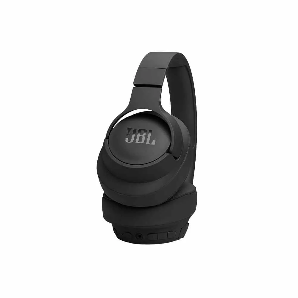 JBL Tune 770NC Active Noise Cancelling Wireless Over-Ear Headphones Black Mic View