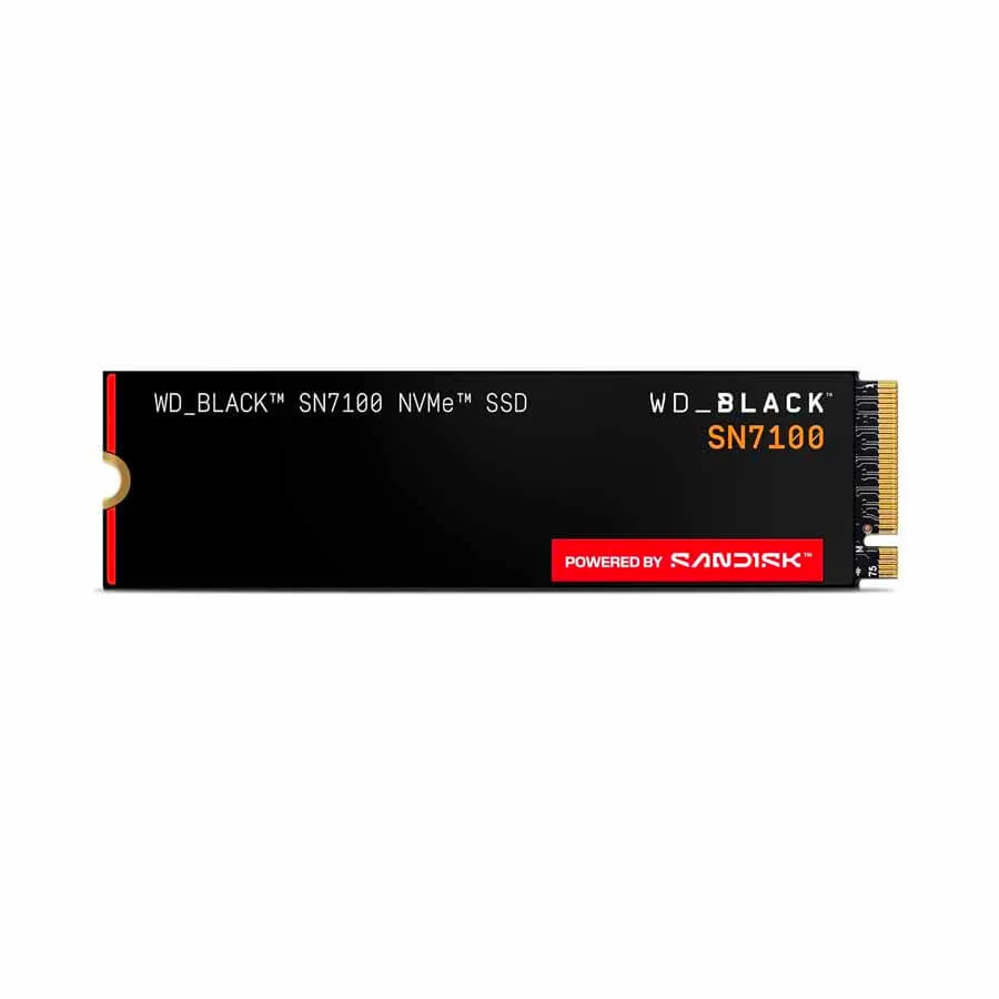 WD BLACK SN7100 2TB NVMe PCIe Gen4 M.2 2280 Internal SSD WDS200T4X0E Preview