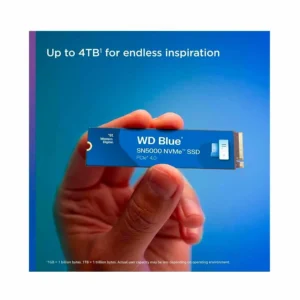 WD 1TB SN5000 Sata NVMe SSD Blue (WDS100T4B0E)