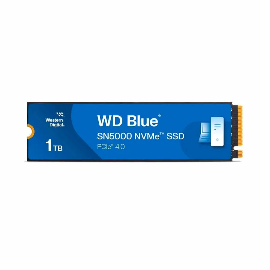 WD Blue SN5000 1TB NVMe SSD (WDS100T4B0E) – PCIe Gen4 M.2 2280 Preview