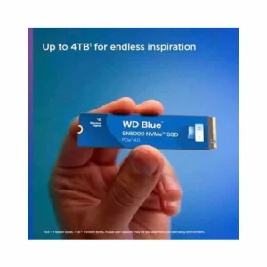 WD 4TB SN5000 Sata NVMe SSD Blue (WDS400T4B0E)
