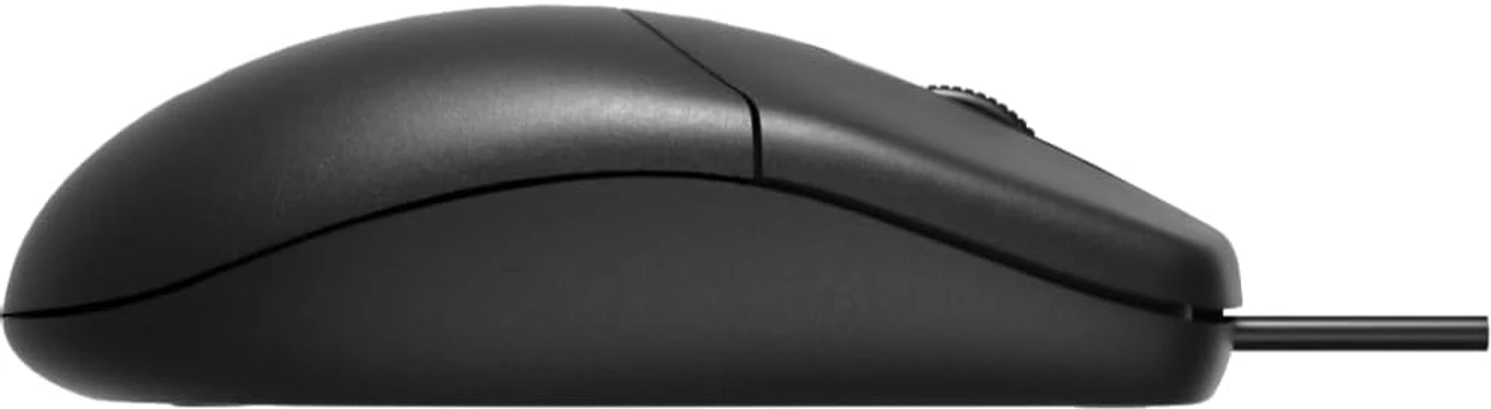 HP M050 Wired Ambidextrous Optical Mouse (USB 2.0, Black)
