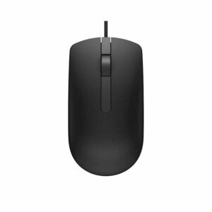 Dell MS116 Wired Optical Mouse (1000 DPI, Black)