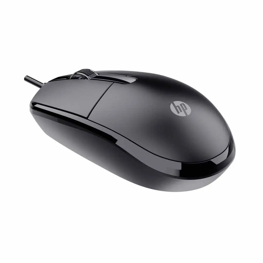 HP M10 G2 Black Wired Ambidextrous Optical Mouse with 1200 DPI USB 2.0 connection Preview-4