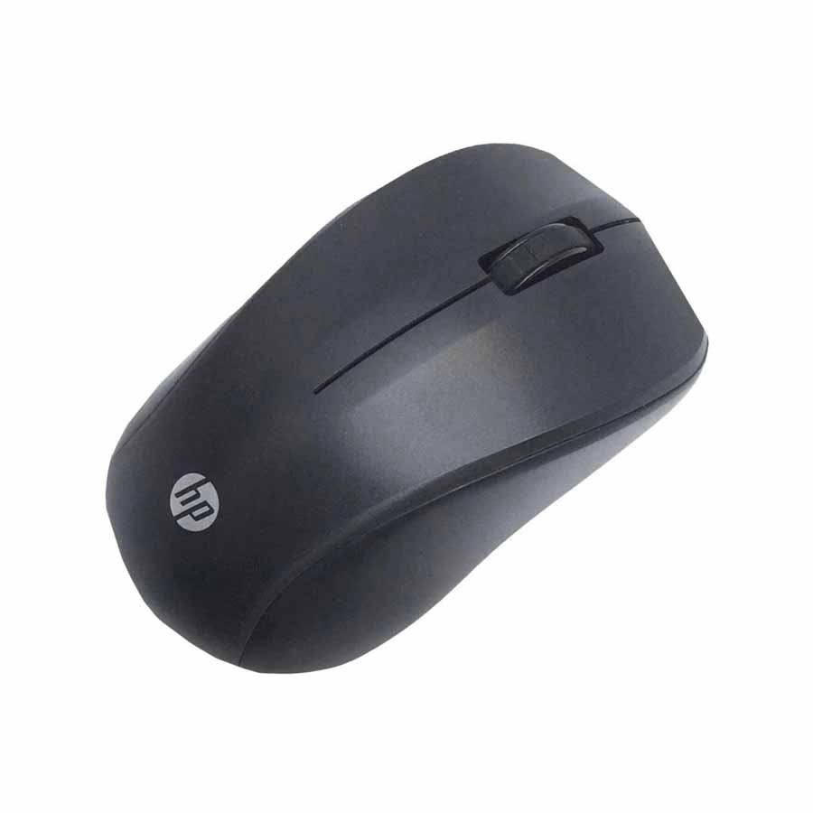 HP S500 Ambidextrous Optical Mouse (2.4GHz Wireless, Black)