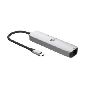 HP USB-C 4-in-1 Multiport Hub TC233 4-in-1 Expansion Dongle (Silver)