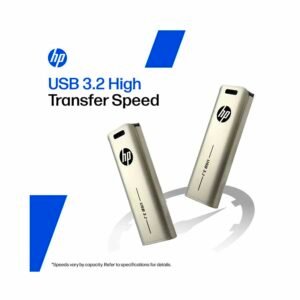 HP x796w 128GB USB 3.2 Metal Pen Drive (Silver)