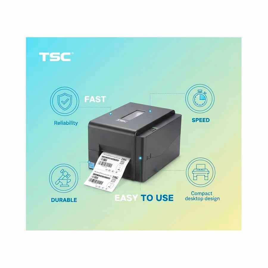 TSC TE244 203 DPI Thermal Transfer Barcode Printer