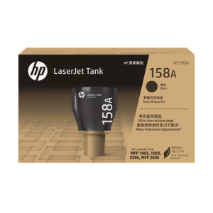 HP 158A Black LaserJet Tank Toner Cartridge (W1580A)