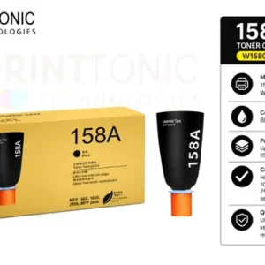 HP 158A Black LaserJet Tank Toner Cartridge (W1580A)