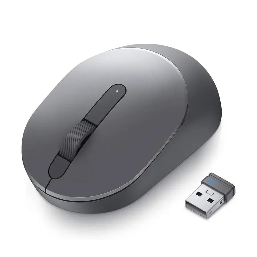 Dell Mobile Wireless Mouse MS3320W in Black with Dual Mode Bluetooth 5.0 and 2.4GHz USB Receiver preview-2