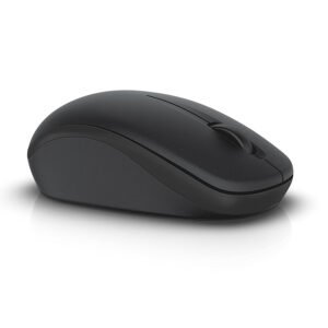 Dell WM126 Wireless Laptop Mouse with Nano Receiver (Black)