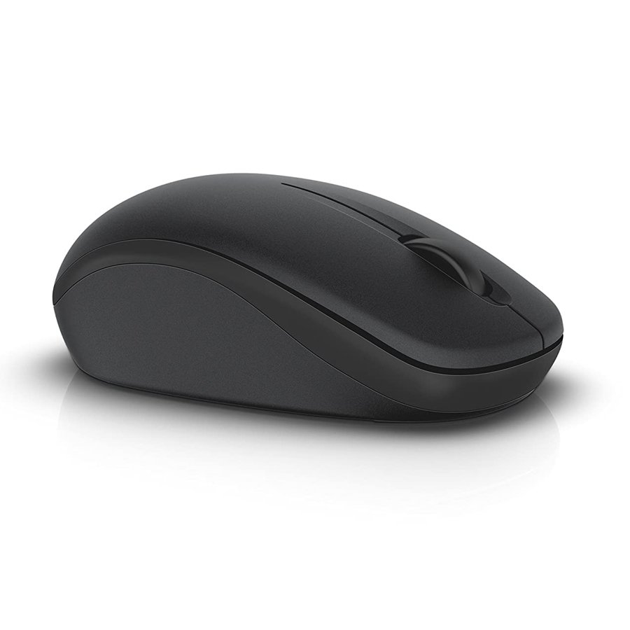 Dell WM126 Wireless Laptop Mouse with Nano Receiver (Black)