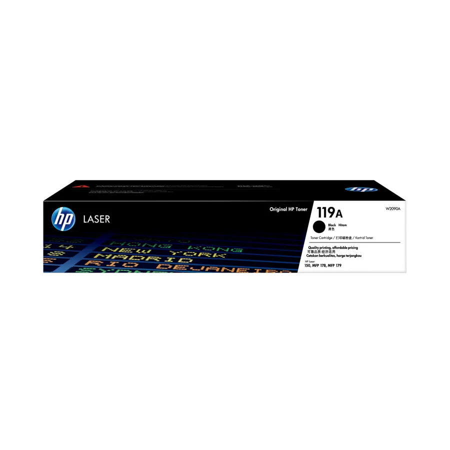 HP 119A Black Original Laser Toner Cartridge (W2090A) for HP Color Laser Printers