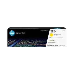 HP 222A Yellow Original LaserJet Toner Cartridge (W2222A)