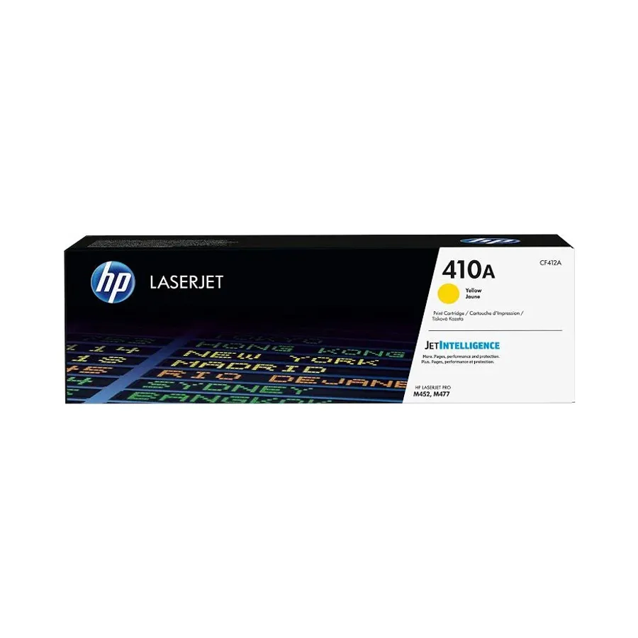 HP 410A Yellow Original LaserJet Toner Cartridge (CF412A) for HP Color LaserJet Pro Printers