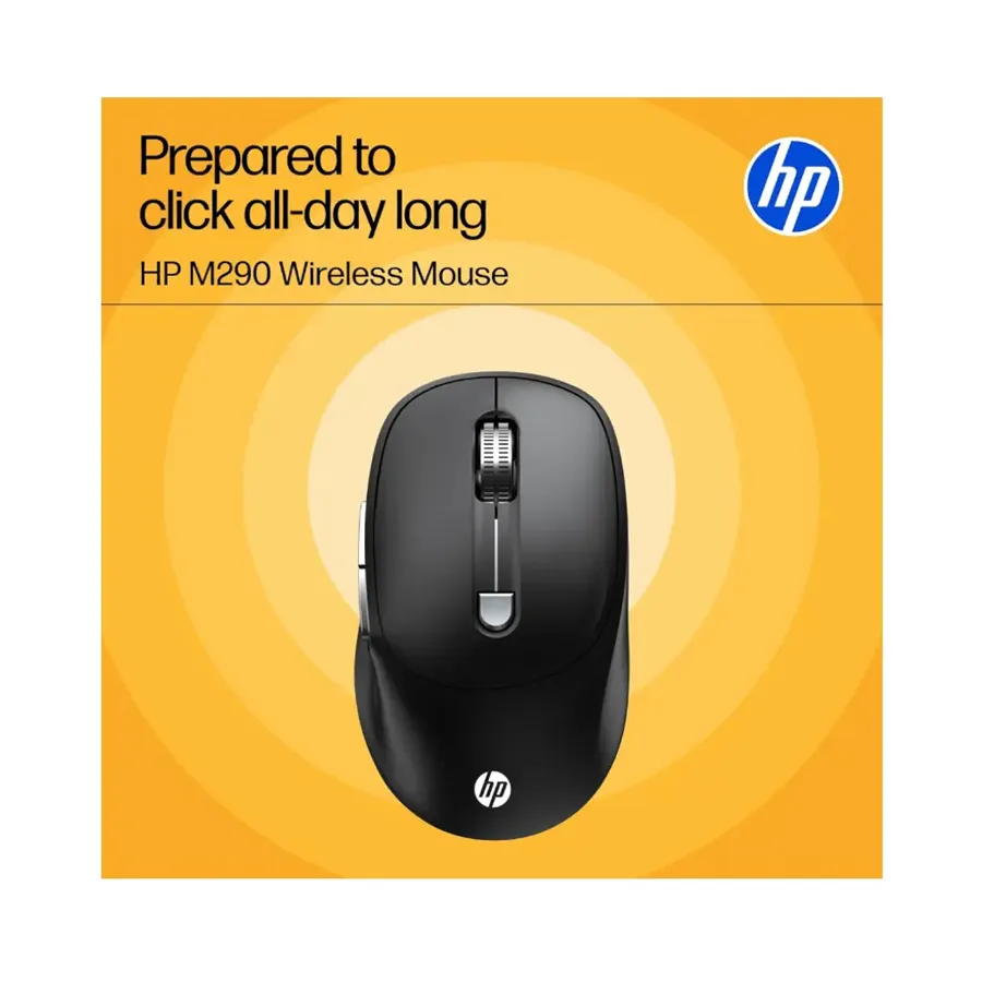 HP M290 Silent Wireless Mouse (2.4GHz, Black)
