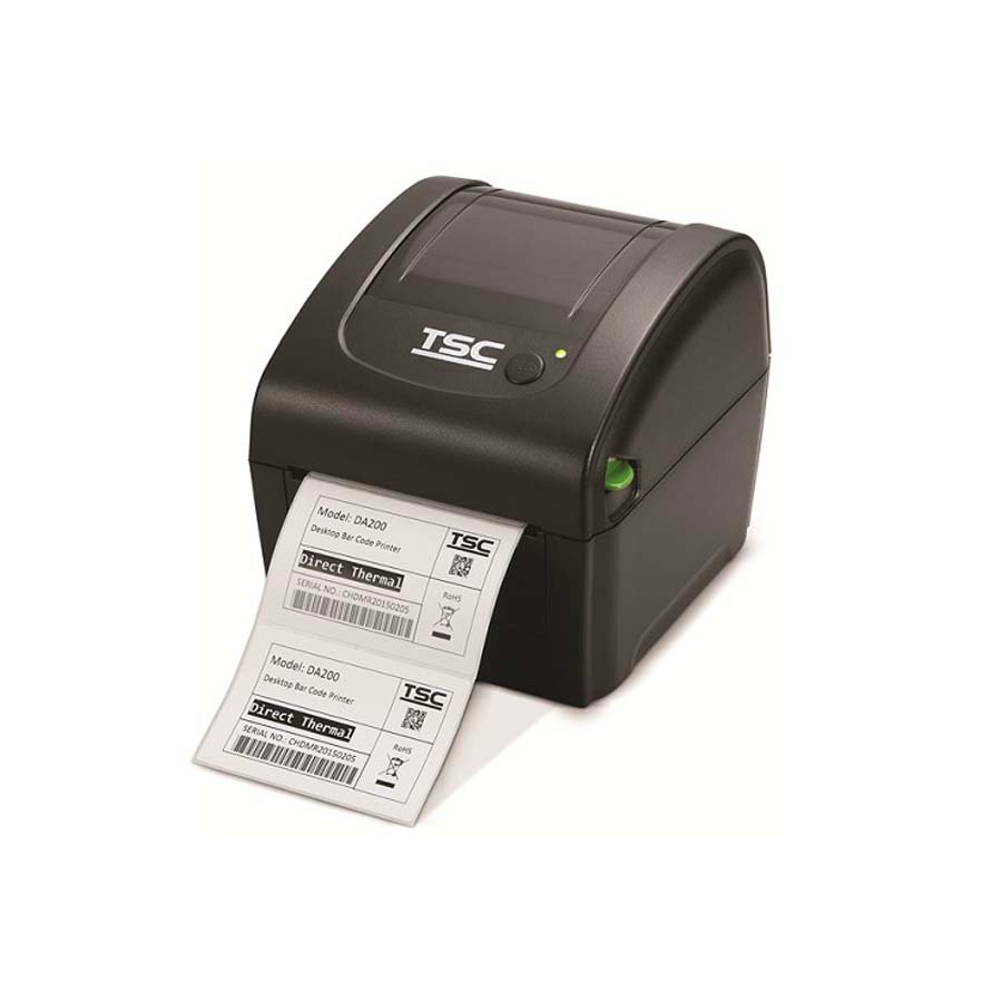 TSC DA220 Direct Thermal Desktop Barcode Label Printer with Ethernet and USB Port